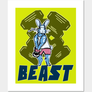 Gym beast Posters and Art